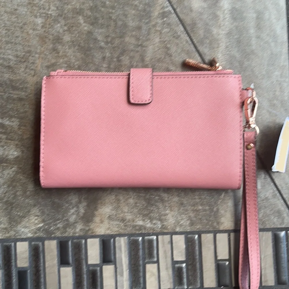 MICHAEL KORS LG DOUBLE ZIP WRISTLET RACING GREEN